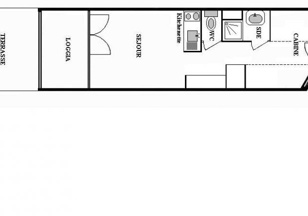 en location saisonnière Studio cabine Sète