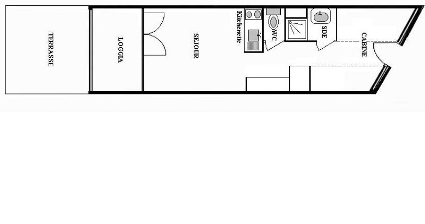 en location saisonnière Studio cabine Sète