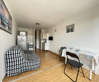 en location saisonnière Studio cabine Sète