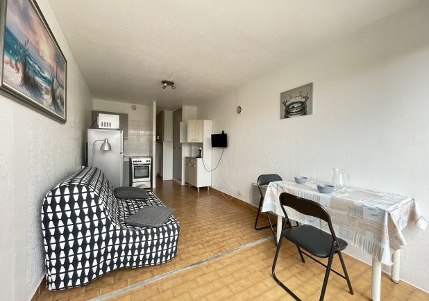 en location saisonnière Studio cabine Sète