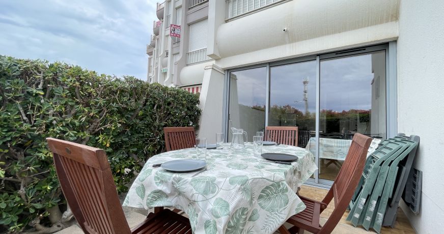 en location saisonnière Studio cabine Sète