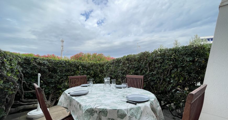 en location saisonnière Studio cabine Sète