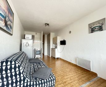 en location saisonnière Studio cabine Sète