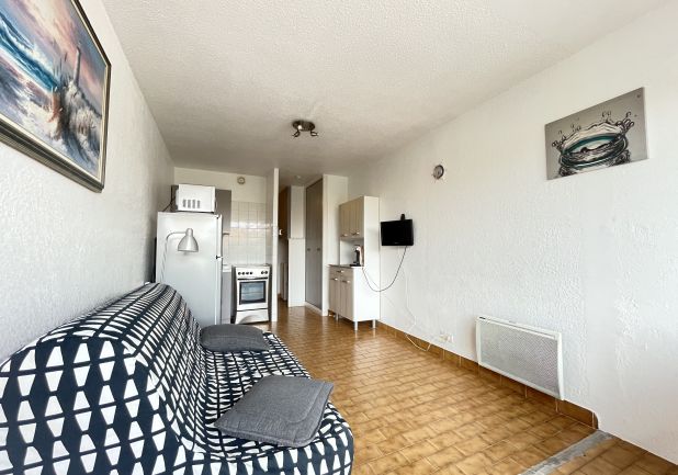 en location saisonnière Studio cabine Sète