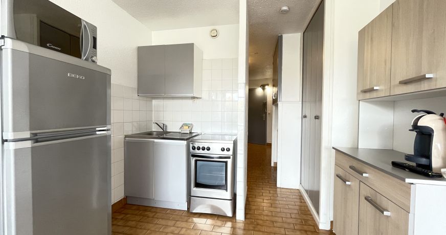 en location saisonnière Studio cabine Sète