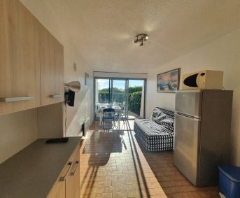 en location saisonnière Studio cabine Sète