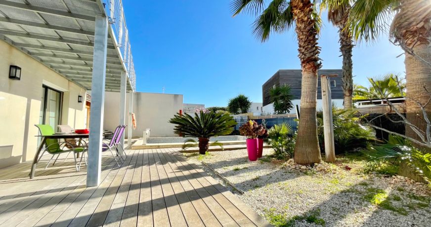 en location saisonnière Villa Sète