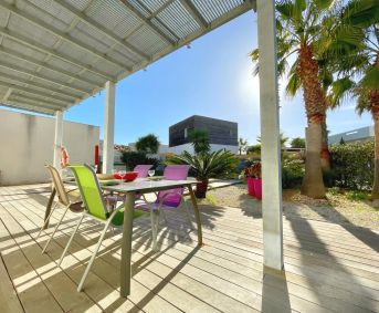 en location saisonnière Villa Sète