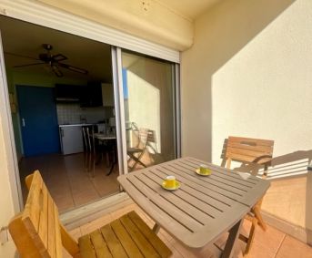 en location saisonnière Studio cabine Sète