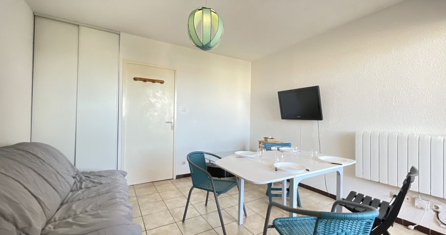 en location saisonnière Studio cabine Sète