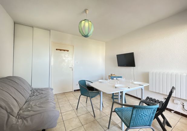 en location saisonnière Studio cabine Sète