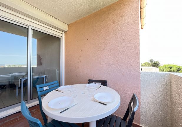 en location saisonnière Studio cabine Sète