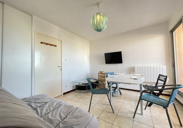 en location saisonnière Studio cabine Sète