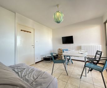 en location saisonnière Studio cabine Sète