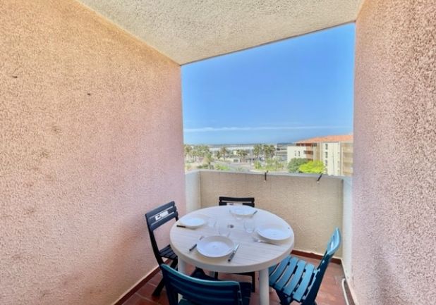 en location saisonnière Studio cabine Sète