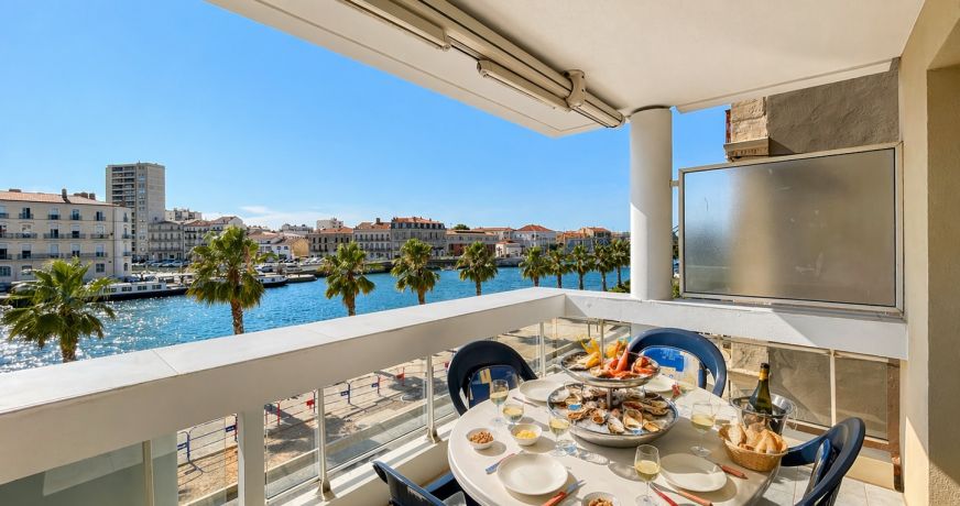 en location saisonnière Appartement Sète