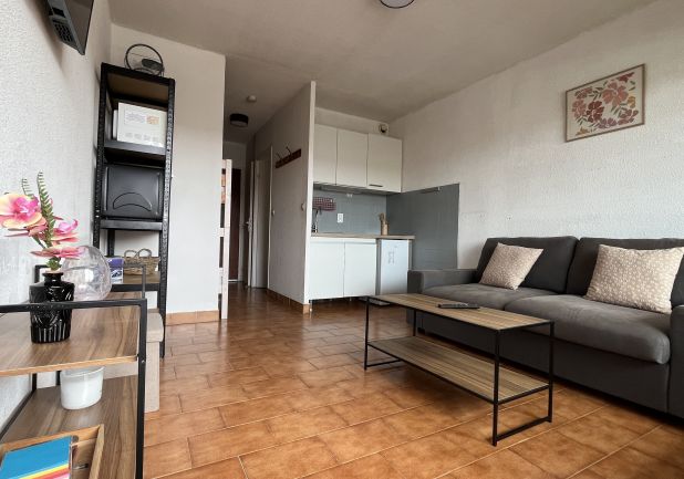 en location saisonnière Studio cabine Sète