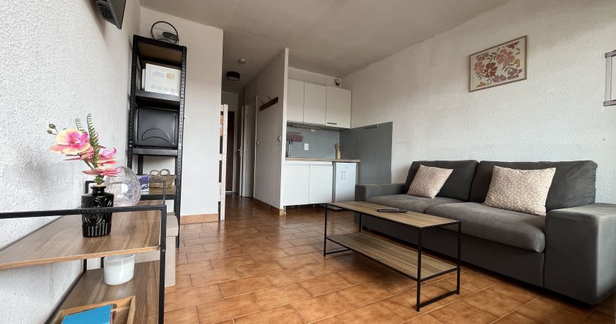 en location saisonnière Studio cabine Sète