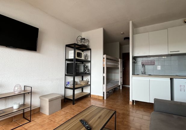 en location saisonnière Studio cabine Sète