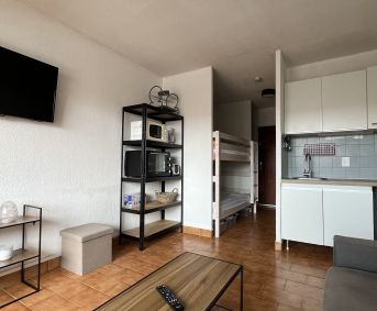 en location saisonnière Studio cabine Sète