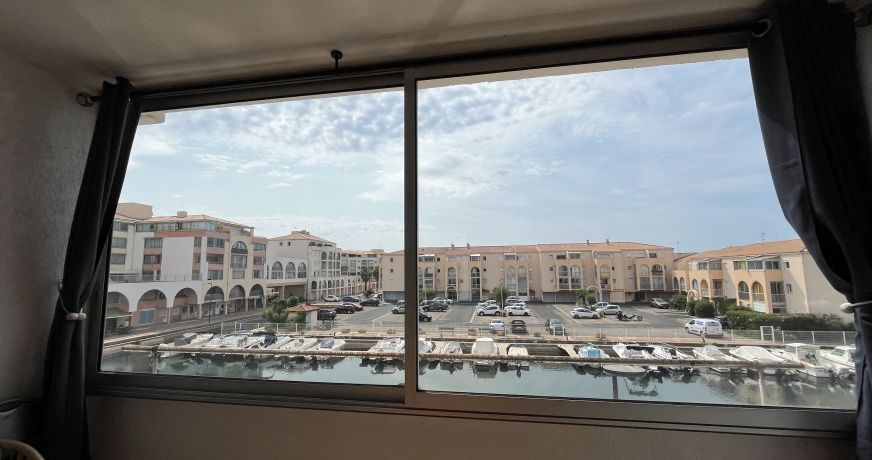 en location saisonnière Studio cabine Sète