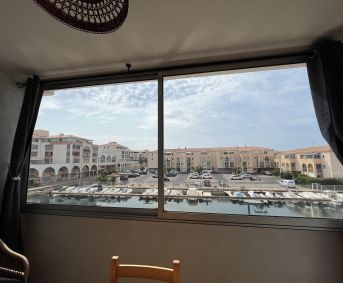 en location saisonnière Studio cabine Sète
