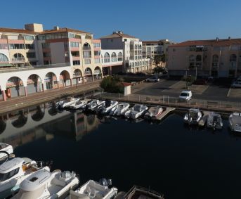 en location saisonnière Studio cabine Sète