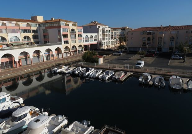 en location saisonnière Studio cabine Sète