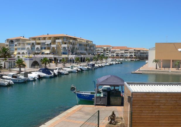 en location saisonnière Studio cabine Sète