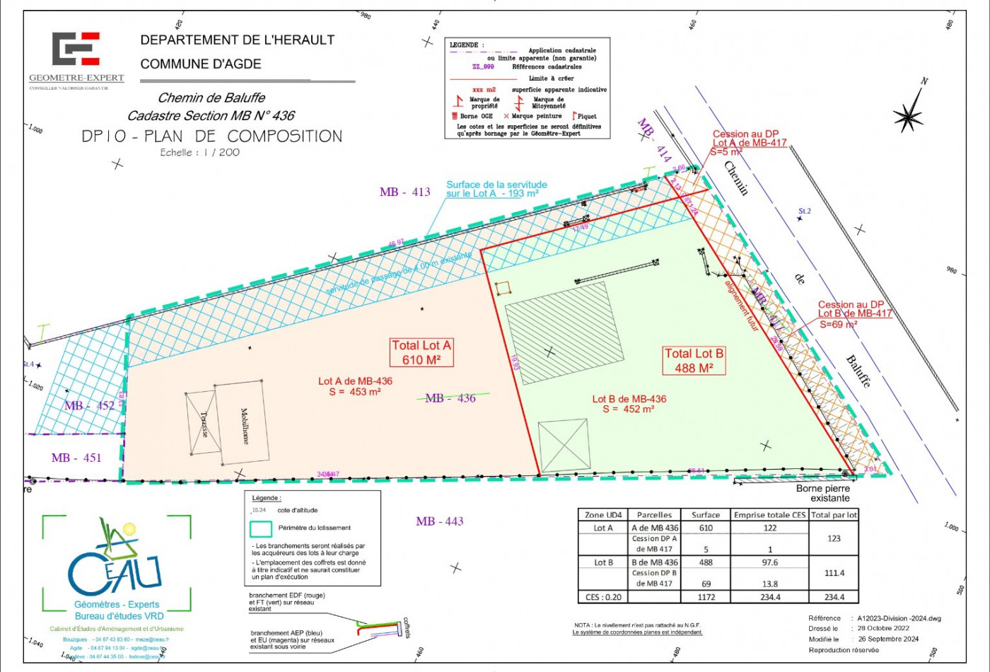 vente Terrain constructible Le Grau D'agde - Photo 3