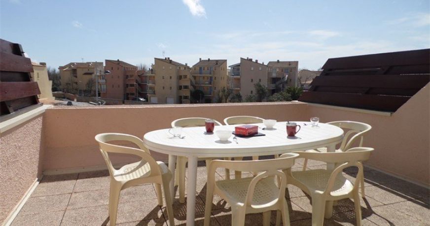 en location saisonnière Appartement Marseillan Plage