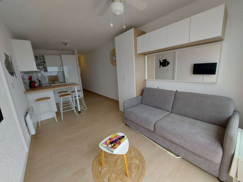 en location saisonnière Studio cabine Le Grau D'agde - Photo 5