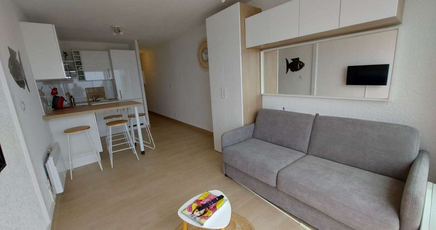 en location saisonnière Studio cabine Le Grau D'agde