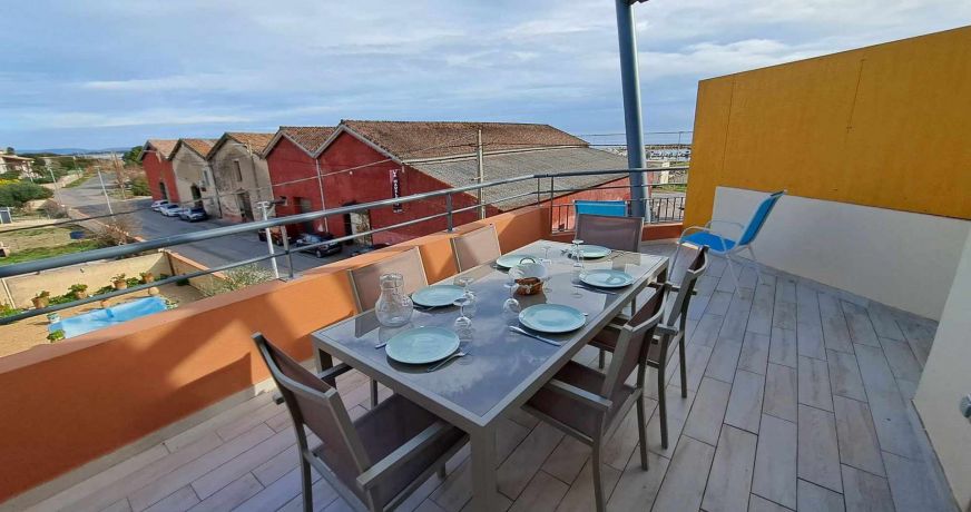 en location saisonnière Appartement Marseillan