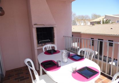 en location saisonnière Studio cabine Marseillan Plage