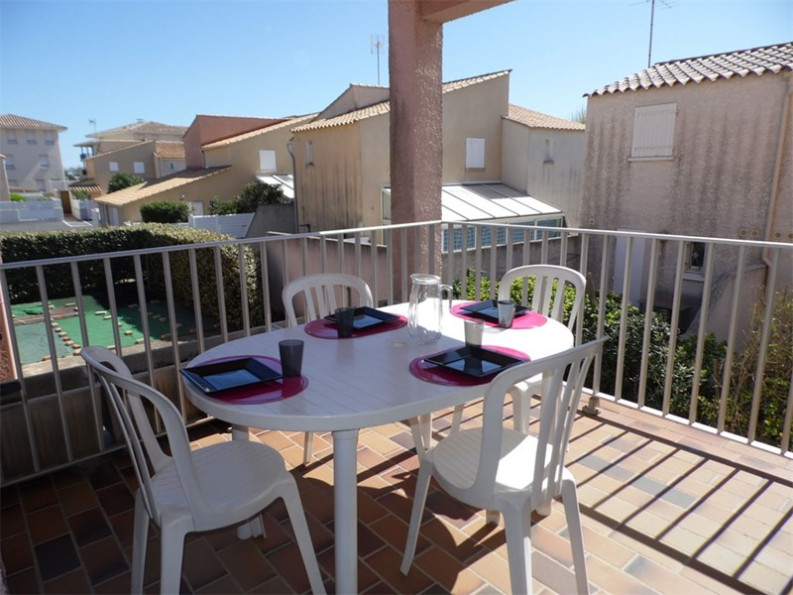 en location saisonnière Studio cabine Marseillan Plage - Photo 2