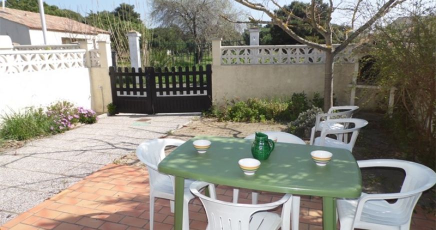 en location saisonnière Maison Marseillan Plage