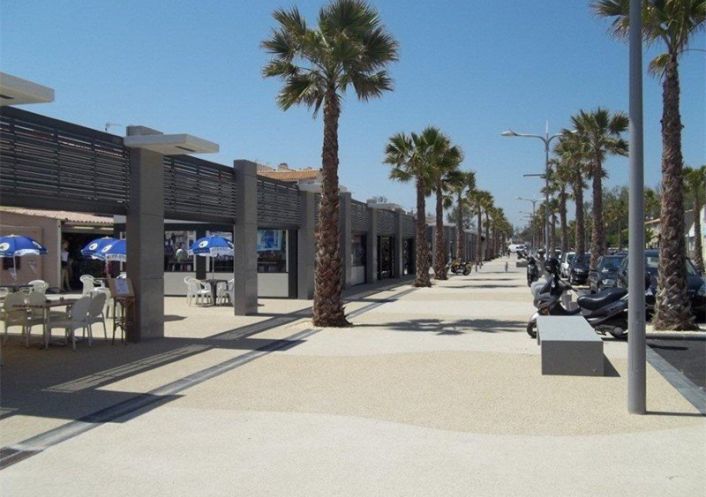 en location saisonnière Studio cabine Marseillan Plage