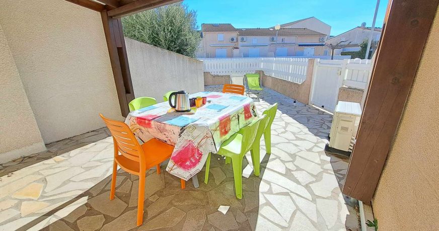 en location saisonnière Maison Marseillan Plage