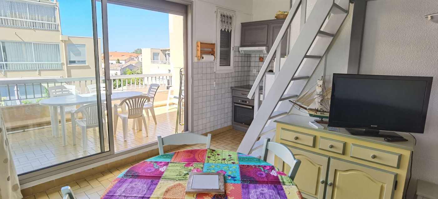 en location saisonnière Appartement Marseillan Plage - Photo 1