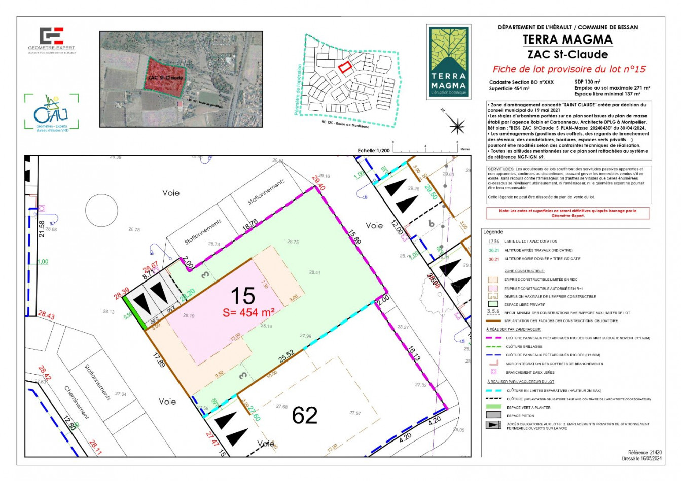 vente Terrain constructible Bessan - Photo 5