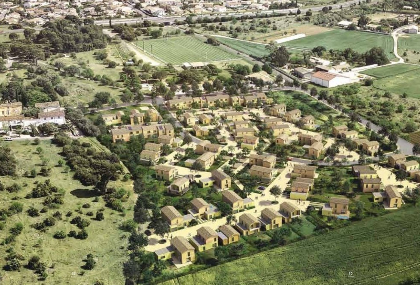 vente Terrain constructible Bessan - Photo 1