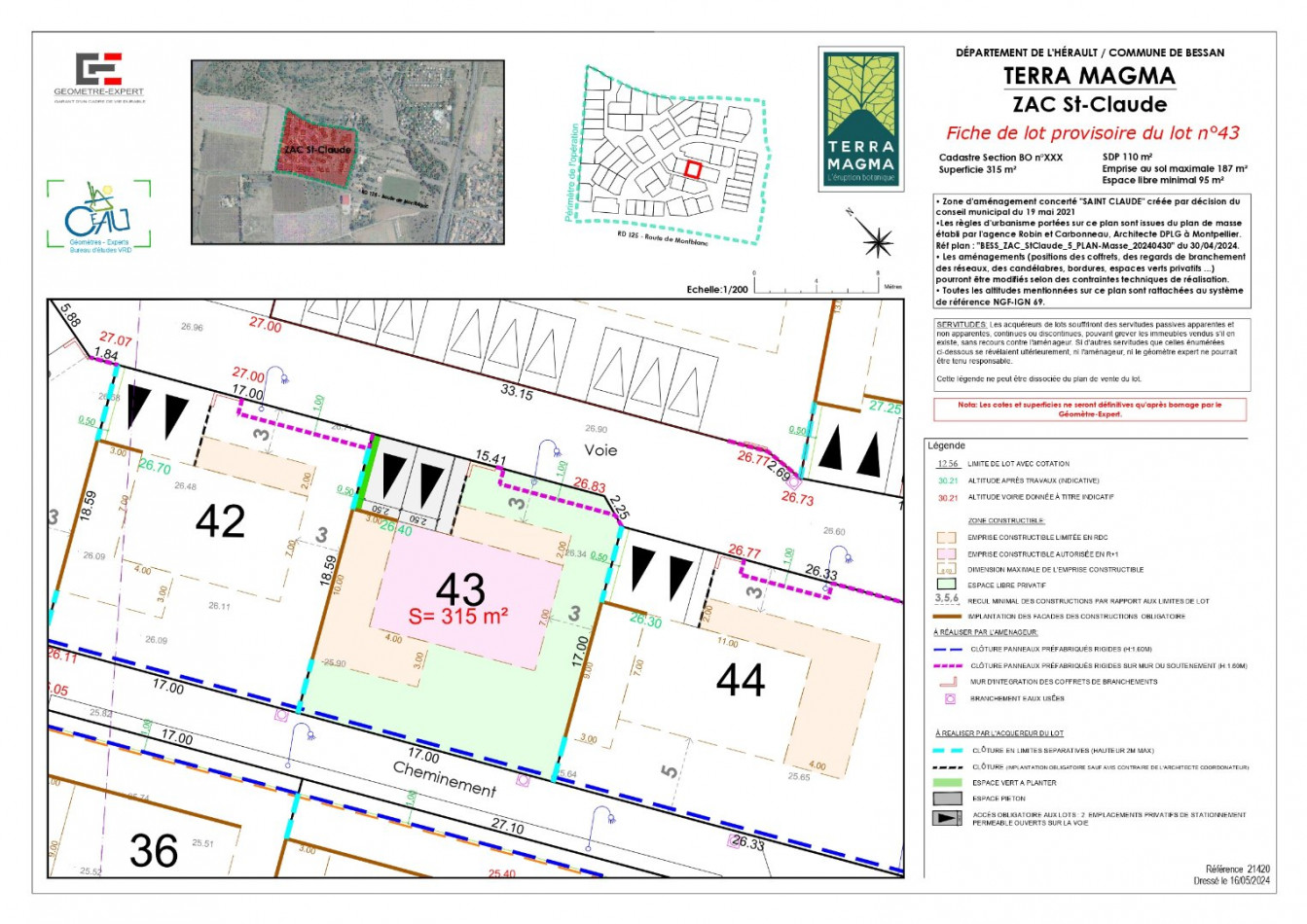 vente Terrain constructible Bessan - Photo 5