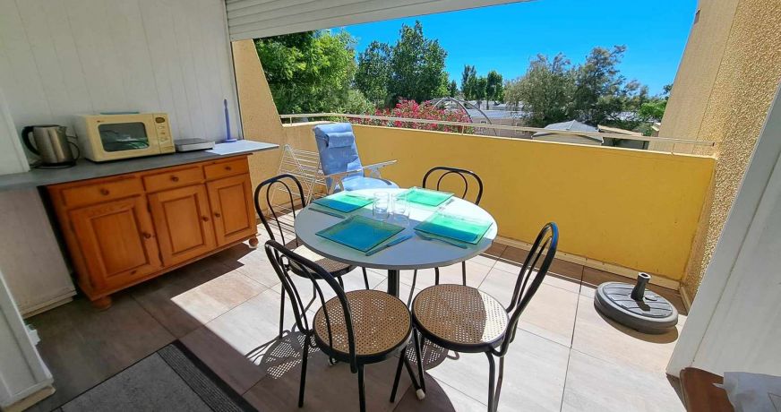 en location saisonnière Studio Marseillan Plage