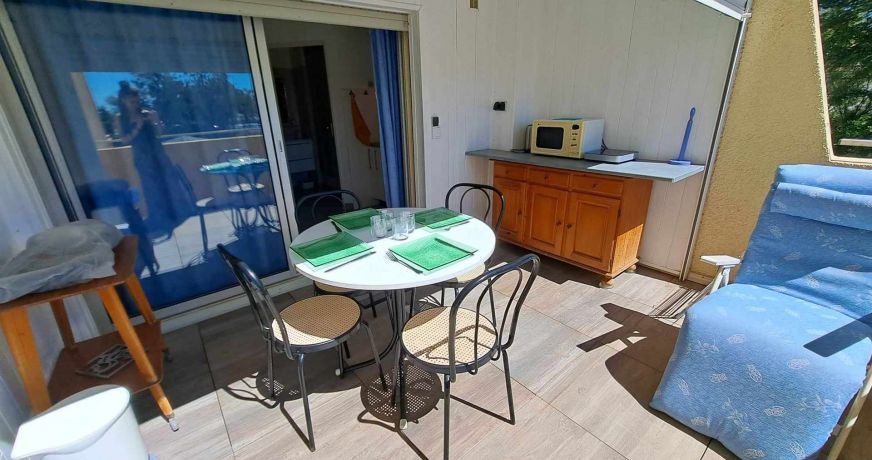 en location saisonnière Studio Marseillan Plage