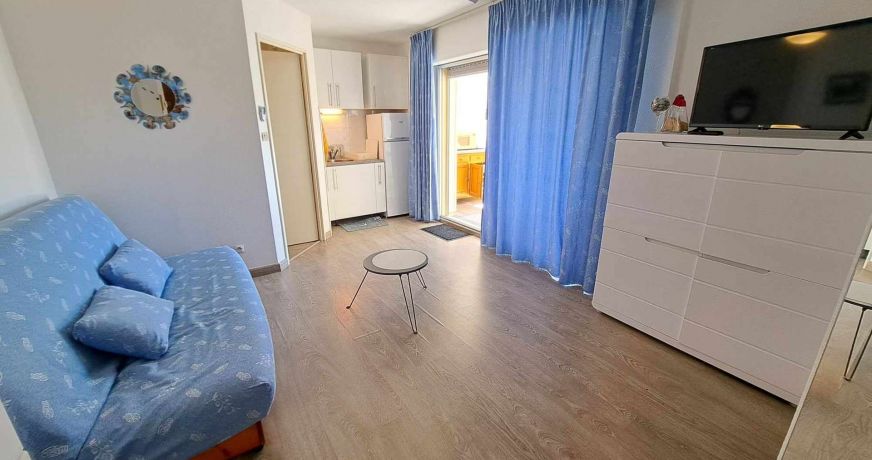 en location saisonnière Studio Marseillan Plage