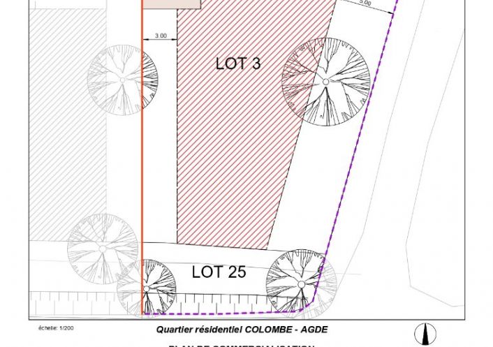 vente Terrain constructible Agde