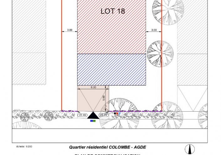 vente Terrain constructible Agde