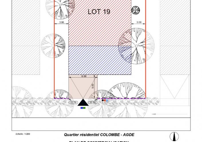 vente Terrain constructible Agde