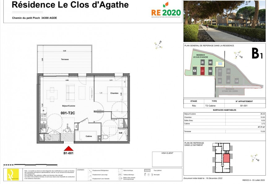 vente Appartement Agde - Photo 3